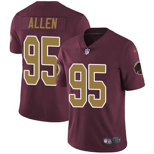 Nike Washington Redskins #95 Jonathan Allen Burgundy Red Alternate NFL Vapor Untouchable Limited Jersey,We sell and wholesale Nike Washington Redskins #95 Jonathan Allen Burgundy Red Alternate NFL Vapor Untouchable Limited Jersey on line form chian!